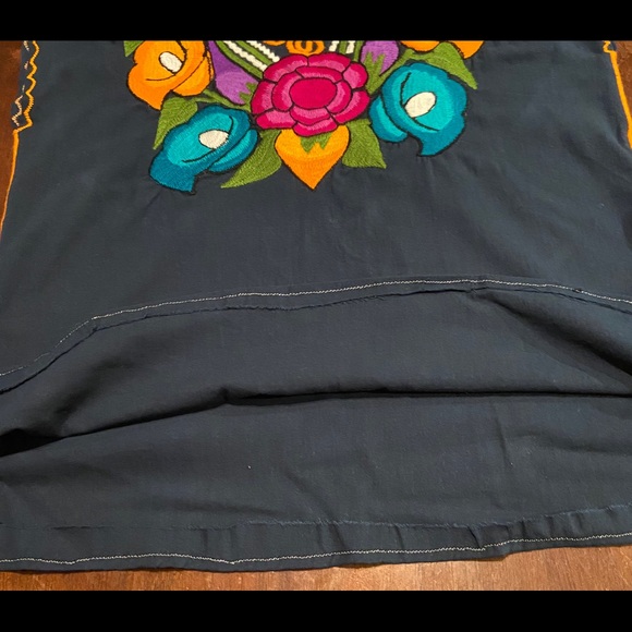 Authentic Handmade Mexican Blouse - Picture 7 of 8